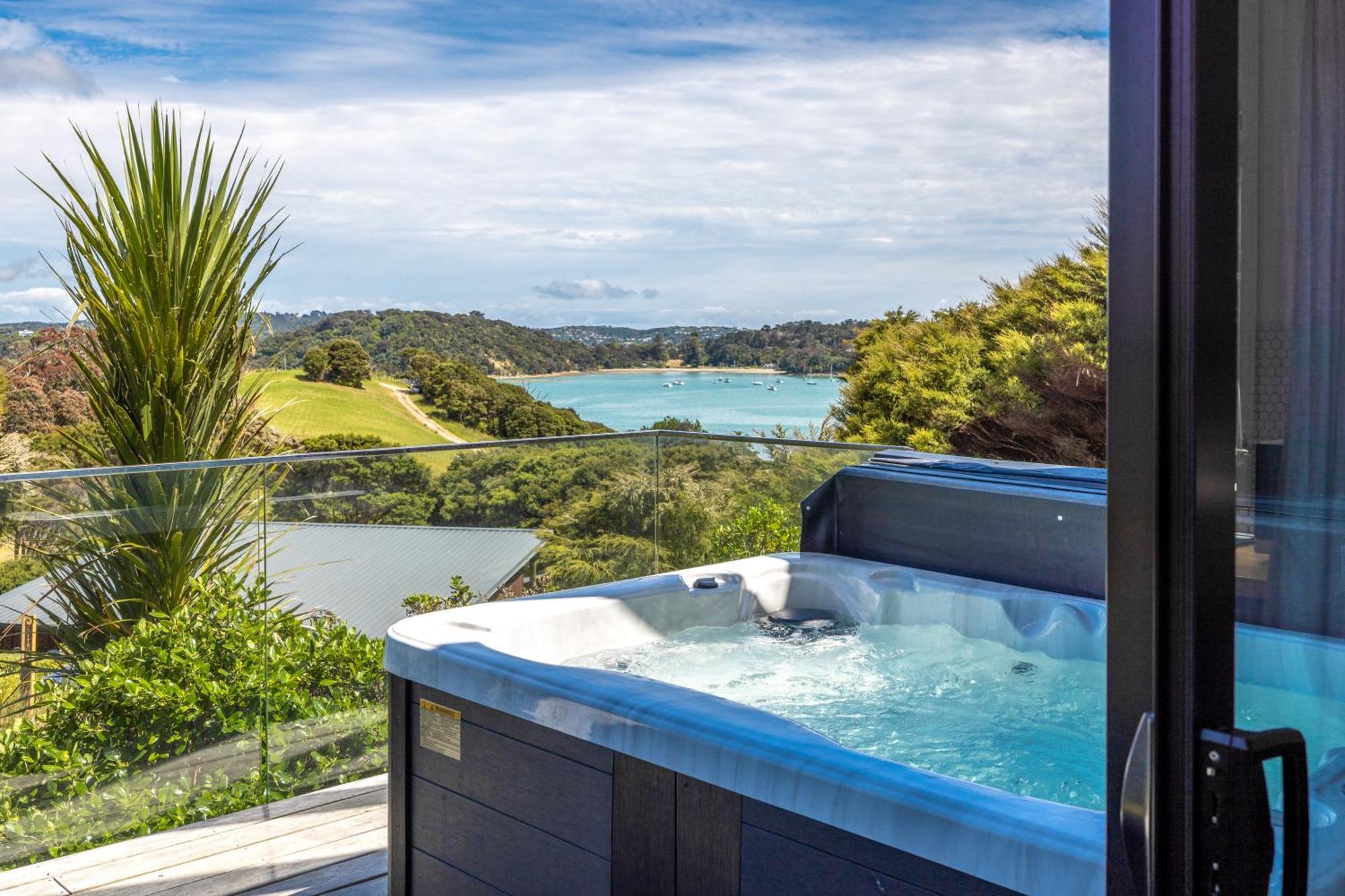 The Guest House At Te Whau Retreat - Stay Waiheke Omiha ภายนอก รูปภาพ